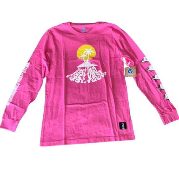 Vast Other - Vast Vintage Surfer Tee Fuchsia Size Medium NWT